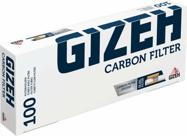 Gizeh Carbon Filter Hülsen Zigarettenhülsen